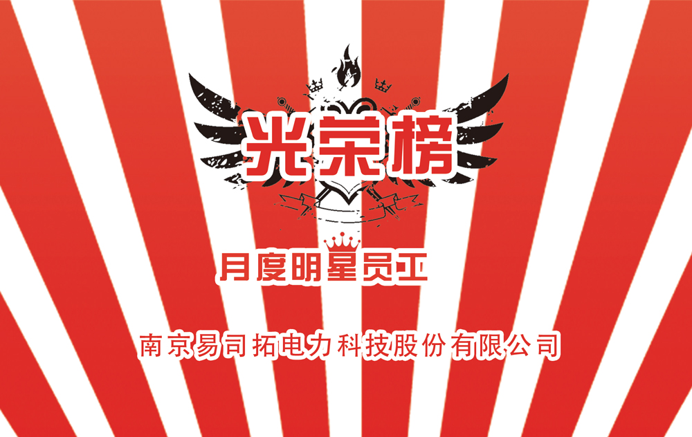 易司拓——月度工程服务之星